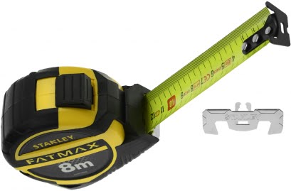 Stanley fatmax rolmaat 8 meter Stanley fatmax rolmaat 8 meter