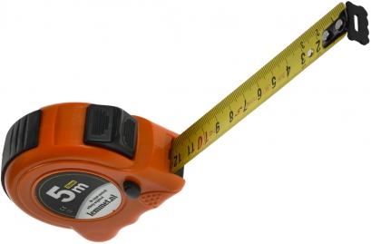 Lemmet Oranje Rolmaat 3M 5M