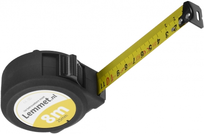 Lemmet Matt-Black rolmaat